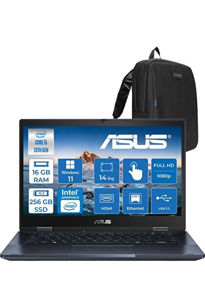 ASUS Expertbook B3 Flip B3402FVA I5-1335U 16GB 256GBSSD 14"W11HOME Touch - Ka...
