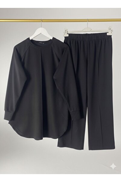 YILMAZBARMAZ set de două piese cu textură moale pentru femei