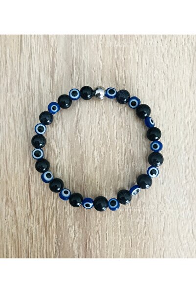 MK tasarım Real Star Stone Bracelet - with Evil Eye Bead - Mkt.1.101.56 Relax...