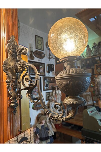 tayfuntufan antika koleksiyon Giant-Sized Bronze and 1800S French Gas Street ...