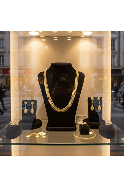 Zeina Jewelry bijoux ZEİNA VIP Saray Stili Gurmet Tasarım Kolye - Kuyumcu Mod...