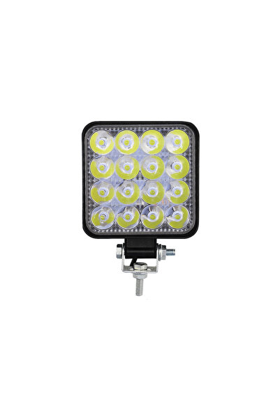 Choice1 مصباح عمل LED مربع الشكل بقوة 42 واط مع 14 مصباح LED أو 48 واط مع 16 ...