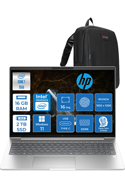 HP Elitebook 660 G11 Ultra 7 155U 16GB Ddr5 2tb SSD 16" Wuxga IPS W11HOME 9C0...