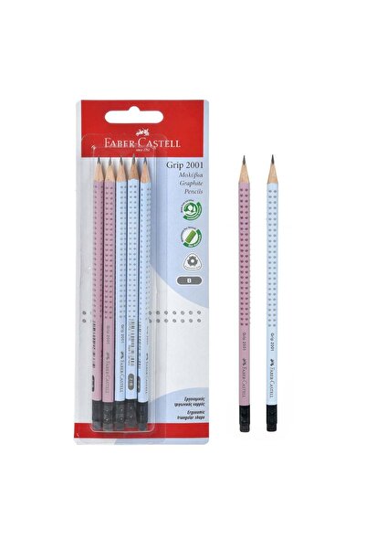 OEM Creiane B cu Radiera Faber Castell - 5buc