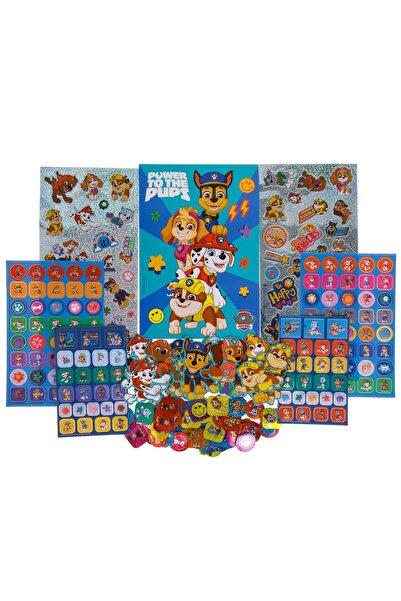 OEM Σετ Αυτοκόλλητων με Μοτίβο Paw Patrol & Μπλοκ - 500 τεμάχια