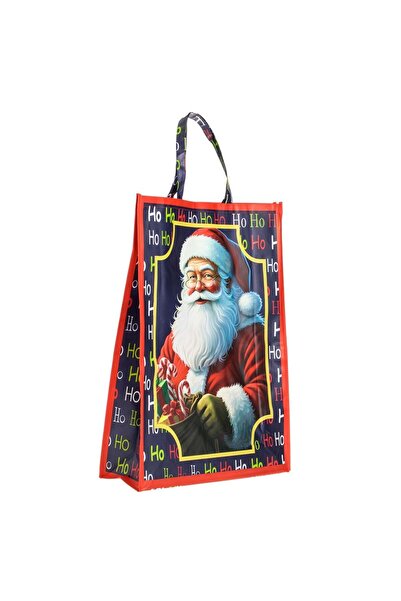 OEM Sacosa Reutilizabila din PP de Craciun cu Model Mos Craciun Sac cu Cadour...