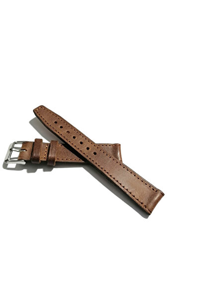 FADO Genuine Leather Watch Band Compatible with Every Watch Greyzi Brown 16 m...