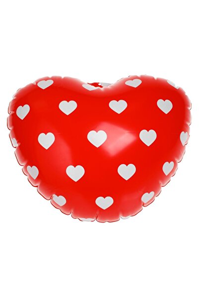 OEM Red Inflatable Heart with Polka Dots 32cm