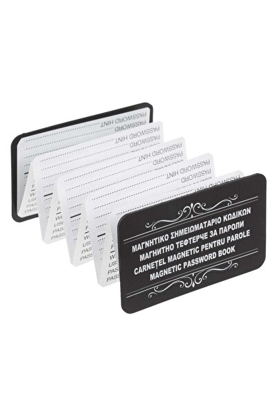OEM Magnetic Password Notebook 9x5.5cm