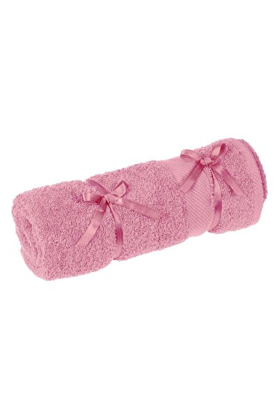 OEM Pink Cotton Bath Towel