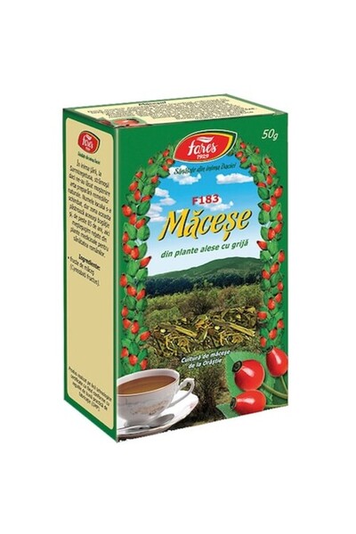 Fares Ceai de măceșe 50g