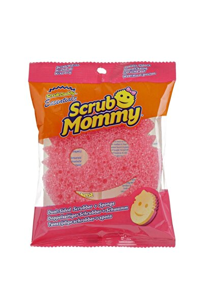 OEM Pink Yellow Kitchen Sponge Scrub Mommy Ø10cm