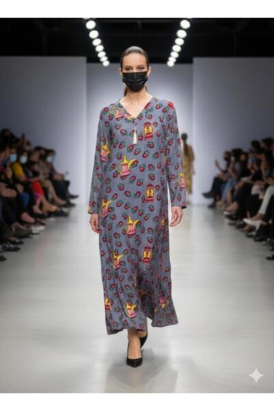 ALnama Women's Ramadan long dress