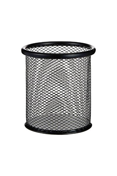 MAXİ Mesh Pen and Pencil Holder Metal Black