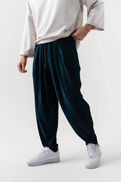 go gang own Велурени панталони с каишка от кадифе