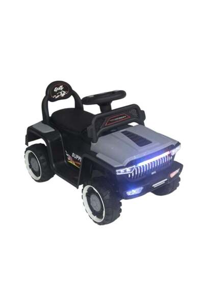 Toybox سيارة جيب كهربائية للأطفال، بطارية 6 فولت 4.5 أمبير مع أضواء LED وموسيقى