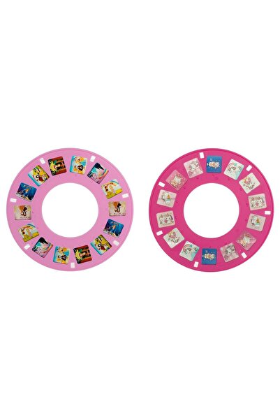 OEM 3D Viewer Discs with Unicorns & Princesses Pattern - 2pcs