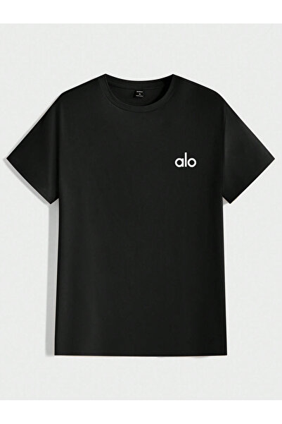 Bozz&Bozz Collection Women's Oversized Ola Yoga Printed Cotton Sports T-Shirt