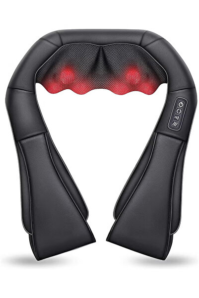 MHONGWEI جهاز تدليك الرقبة مزود بوظيفة التسخين، مناسب للاستخدام المنزلي أو في...