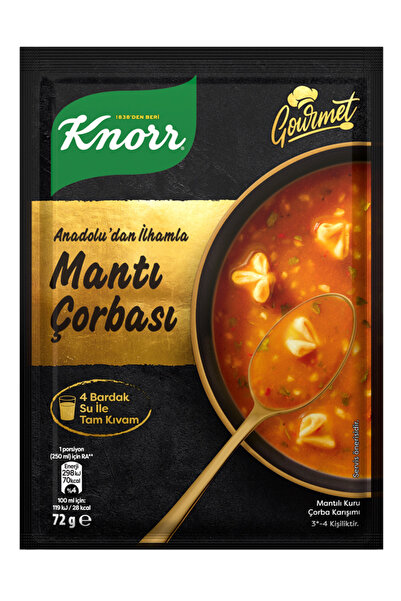Knorr Mantı Çorbası Gourmet 72 gr