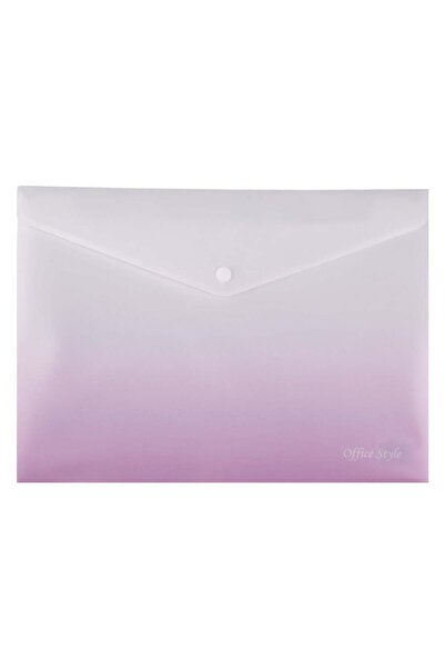 OEM A4 Lilac Gradient Folder with Staple
