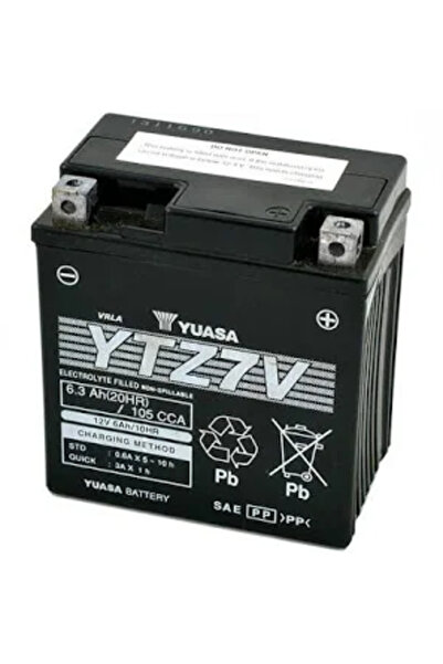 Yuasa AKÜ YTZ7V MOTOSİKLET AKÜSÜ