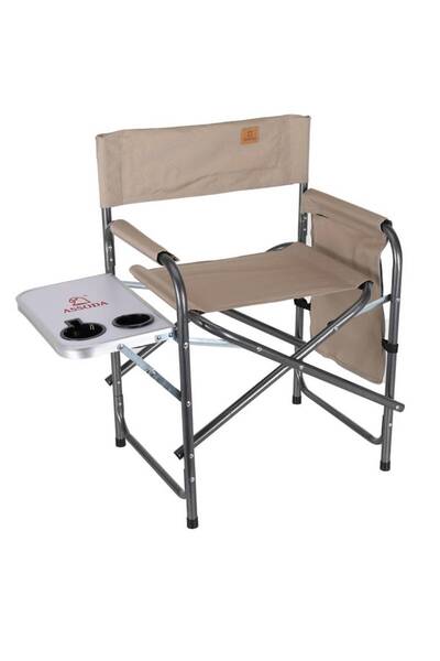 Assoda Asuda folding camping chair with side table and pocket