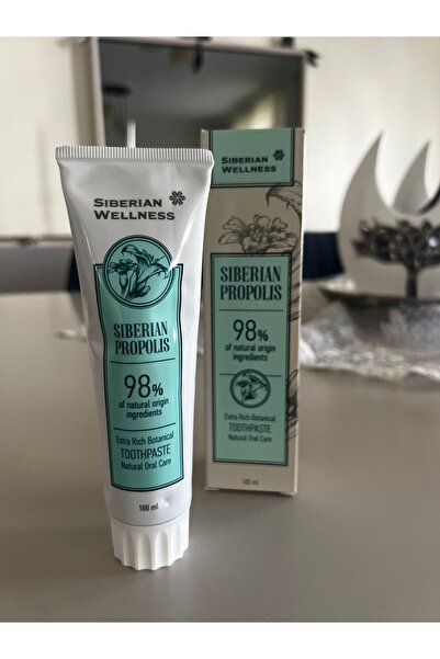 Siberian Wellness Propolısli %98 Doğal Içerikli Hassas Dişler Için Diş Macunu