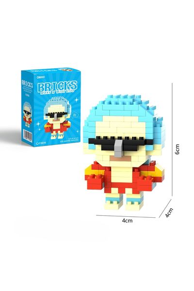 Innovium Σετ Κατασκευών Innovium™ Franky, Μίνι Φιγούρα Anime One Piece, 150+ ...