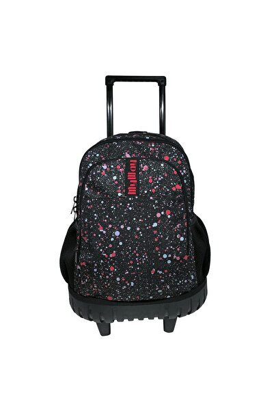 OEM Ghiozdan Troler Negru cu Stropi Color & Litter My Way - 33x22x43cm