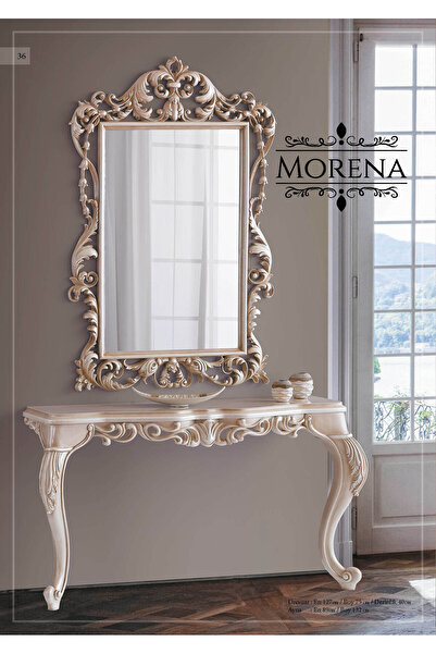 Dekordelisi Antik Avantgarde Luxury Mobilya Morena Dresuar & Ayna Poliüretan ...