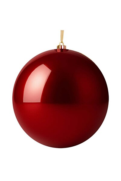 OEM Ornament Brad de Craciun Glob Rosu Ø25cm