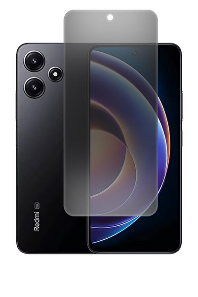 Phonextra واقي شاشة Redmi Note 12R غير لامع للخصوصية، مرن وغير قابل للكسر