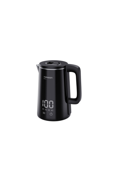 Typhoon Digital Electric Kettle 1.8 Liters - Black from