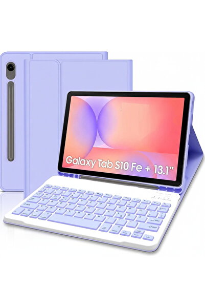 m.tk moveteck حافظة متوافقة مع جهاز سامسونج جالاكسي تاب إس 10 إف إي بلس، تابل...