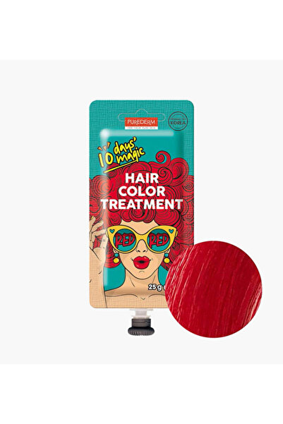 Purederm علاج لون الشعر - أحمر