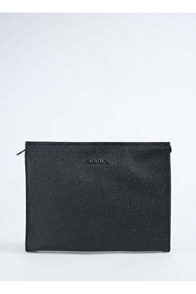 Fabrika Siyah Erkek El Çantası FrkÇt 005 Siyah Flt