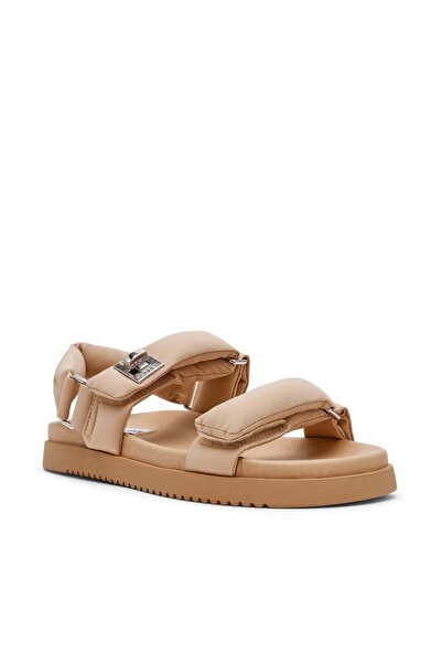 Steve Madden صندل فلات نسائي من النايلون Monat Bsh