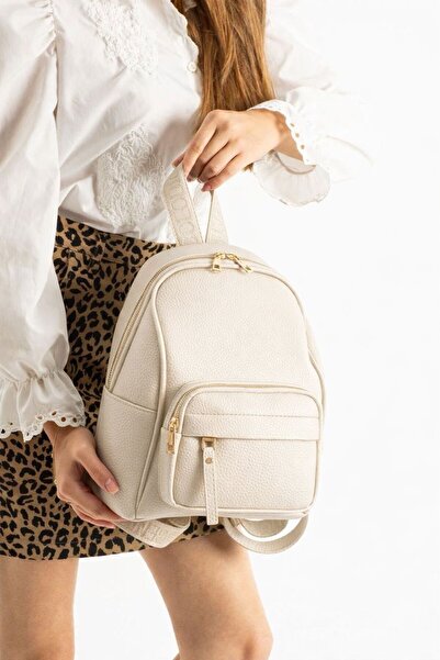 Mortanya Eliza Multi-Pocket Soft Textured Backpack