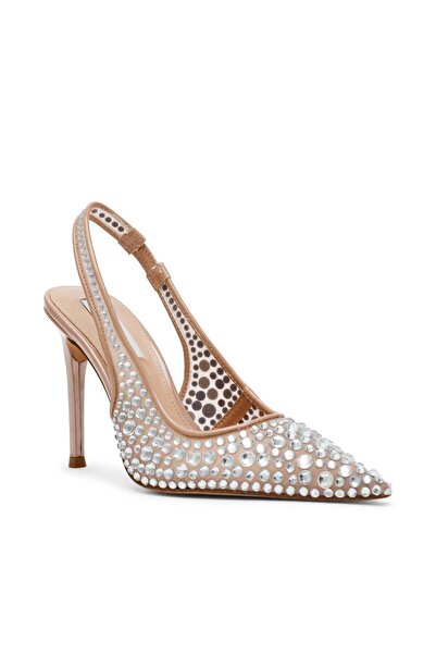 Steve Madden أحذية نسائية بكعب مرصع بأحجار الراين من رييس-آر
