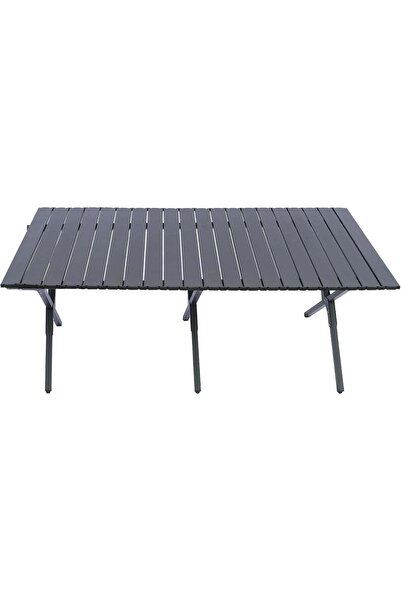 Türkiye All-Purpose Folding Outdoor Table 120×60×45 CM Metal Slat Surface, Li...