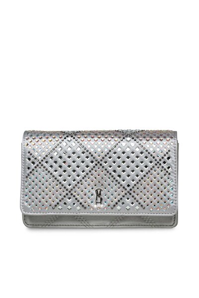 Steve Madden Baddi Women's Silver Crossbody Bag