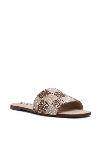 Steve Madden صنادل زادار براون النسائية
