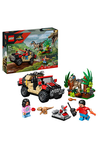 LEGO Off-Road Escape from a Velociraptor