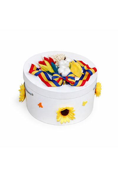 Dany Kids Fashion Trusou botez+set baita in cutie rotunda - traditional