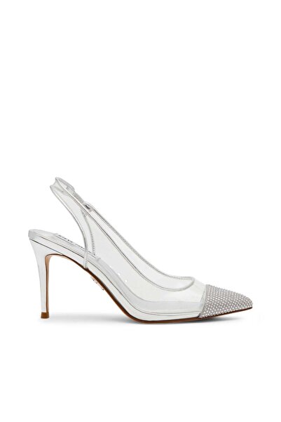 Steve Madden Leena Silver Heels