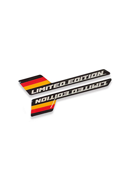 Redline Grafik Alman Bayraklı Limited Edition Sticker Arma 2 Adet 3D Sticker ...