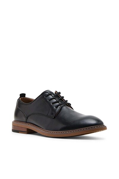 Steve Madden Mearnest Men's Black Formal Shoes
