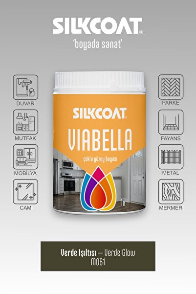 Silkcoat Viabella Yeni Nesil Dönüşüm Boyası –Mutfak Banyo Dolap Fayans Mermer...