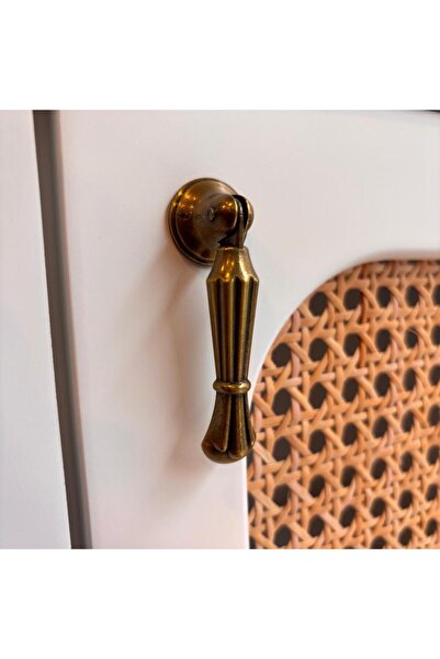 Gürçay Hırdavat Orkide Sarkaç Kulp Antik - 2 Adet